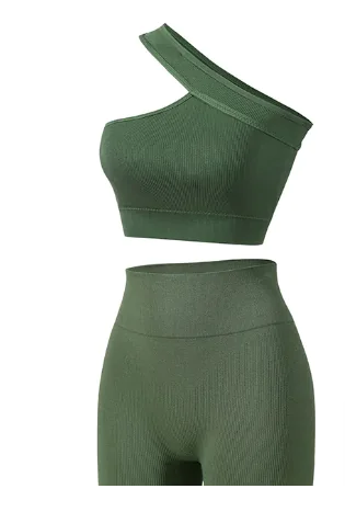 Soutien-gorge de sport off-shoulder pour femmes - Élégant et confortable