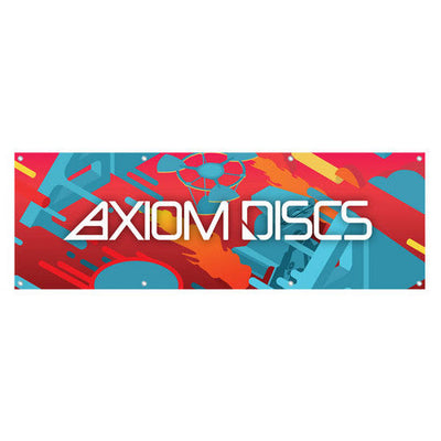 Bannière en vinyle Axiom Isometry - 6' x 2'