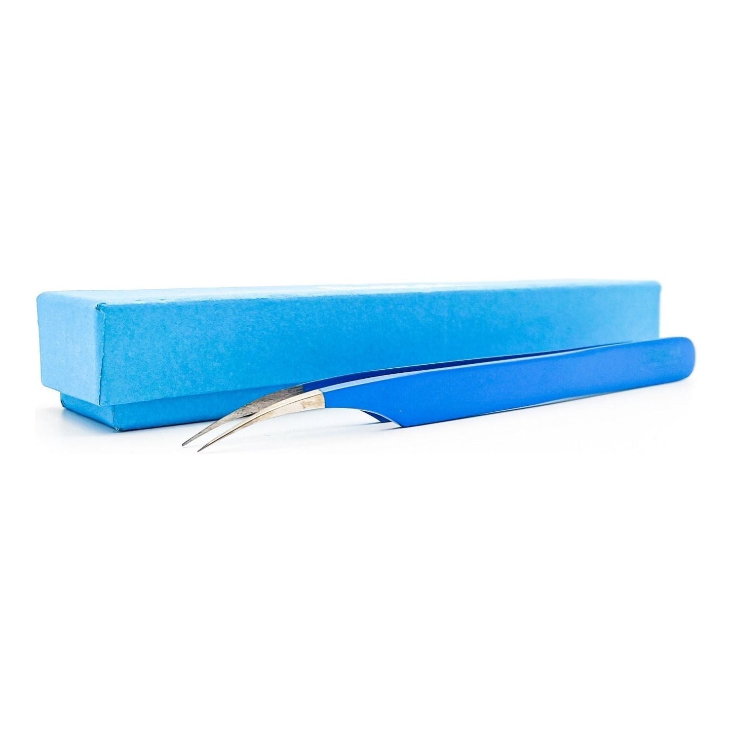 Pince à épiler Dural Bleue - Applicateur de cils de précision