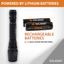 Kit de Linterna Táctica LED Solaray ZX-1XL 18650