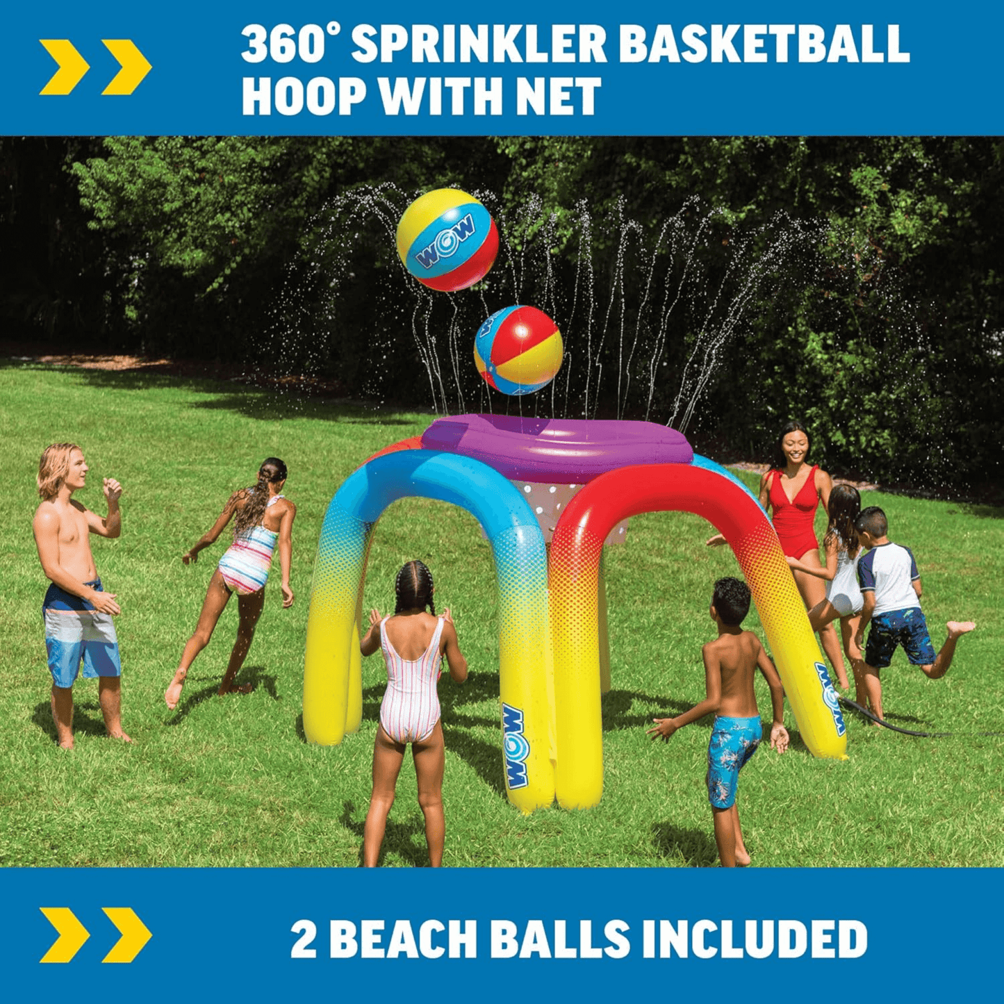 Jeu de Sprinkler Géant WOW Watersports de 6 pieds