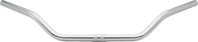 Wald 898 Gull Wing Steel Handlebar - 28" Wide, 3" Rise, Chrome Finish