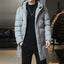 Men's Plus Size Winter Hooded Parka