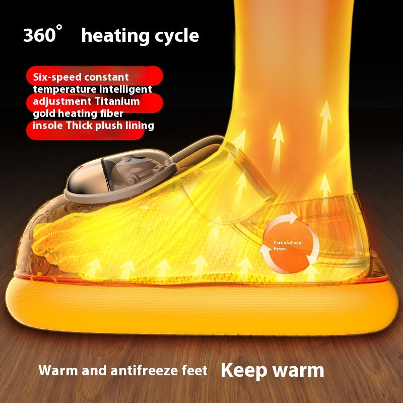 Rechargeable Heating Slippers for Couples