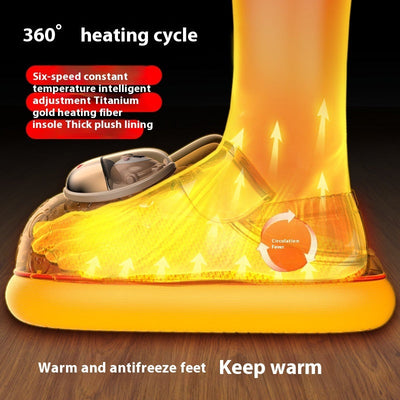 Rechargeable Heating Slippers for Couples