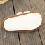 Fluffy Cross Strap Stitching Casual Platform Slippers