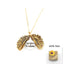 Collar de Letras Dobles Girasol