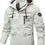 Men's Plus Size Hooded Windproof Coat