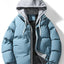 Men's Plus Size Hooded Padded Puffer Jacket