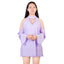 Women's Off The Shoulder V-Neck Blouse - Summer Style