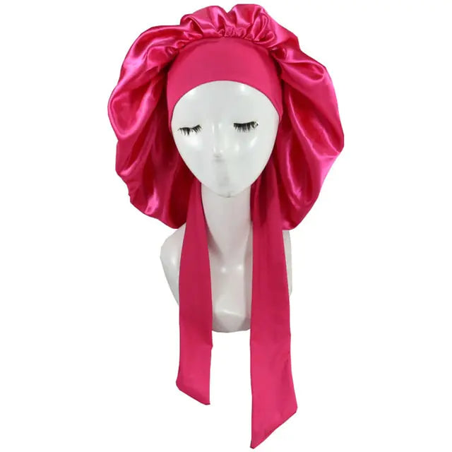 Bonnet de Nuit Satin pour Femmes pour la Protection des Cheveux
