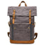 Premium Horse Leather Multifunctional Hiking Backpack