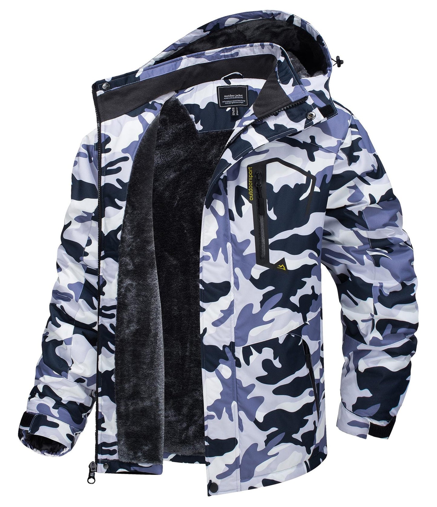 Premium Hooded Men's Jacket for Autumn and Winter
