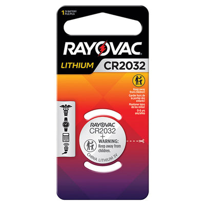 Loctite Rayovac CR2032 Coin Battery