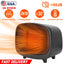 Compact Electric Space Heater with Safety Features for Indoor Use