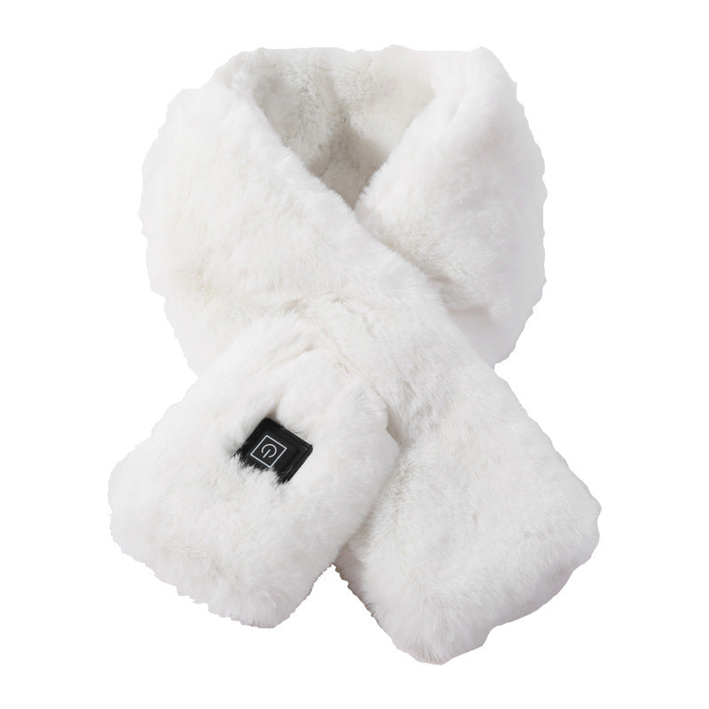 USB Electric Heated Neck Wrap Scarf with Adjustable Temperature