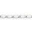 Bracelet en argent sterling avec opale créée de 3,50 carats