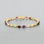 8.96 Carat Genuine Multi-Stone .925 Sterling Silver Bracelet