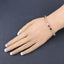 8.96 Carat Genuine Multi-Stone .925 Sterling Silver Bracelet