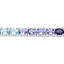 Bracelet en argent sterling .925 avec pierres multi-facettes de 12,04 carats