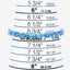 Pulsera de Topacio Azul Suizo Genuino de 35.20 Quilates en Plata Esterlina