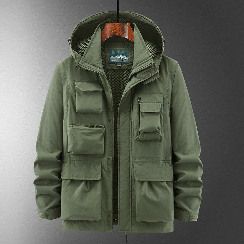 Premium Outdoor Shell Jacket Overalls