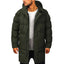 Premium Casual Hooded Long Snow Jacket for Men