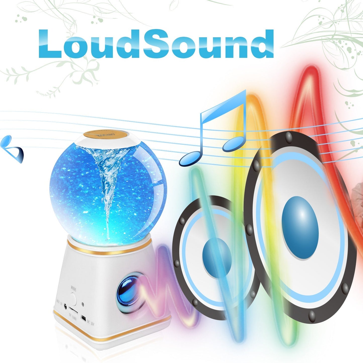 Altavoz Bluetooth Portátil LJG Cyclone