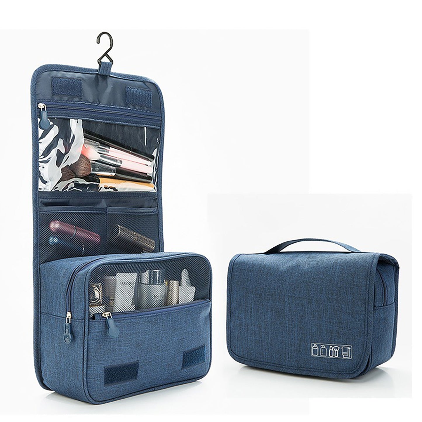 Premium Travel Hanging Toiletry Bag - Waterproof Organizer