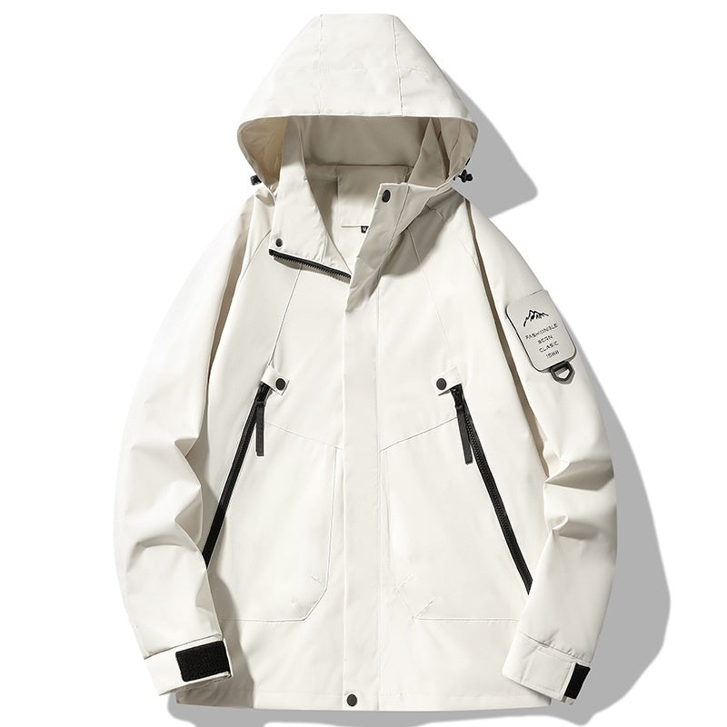 Veste Shell Extérieure Premium - Coupe-vent et Imperméable