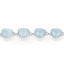 Pulsera de Plata Esterlina con Aguamarina de 25.90 Quilates