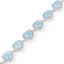 Pulsera de Plata Esterlina con Aguamarina de 25.90 Quilates
