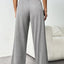 Pantalones de Pierna Ancha con Cuerda para un Estilo Sin Esfuerzo