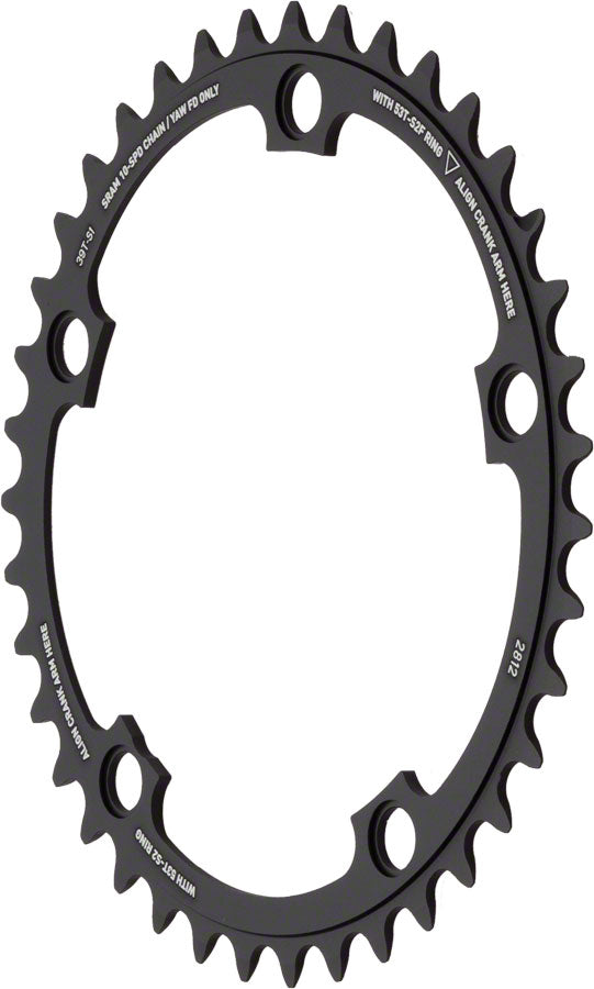 Chaîne de plateau SRAM Red Yaw 39T 10 vitesses pour des performances optimales