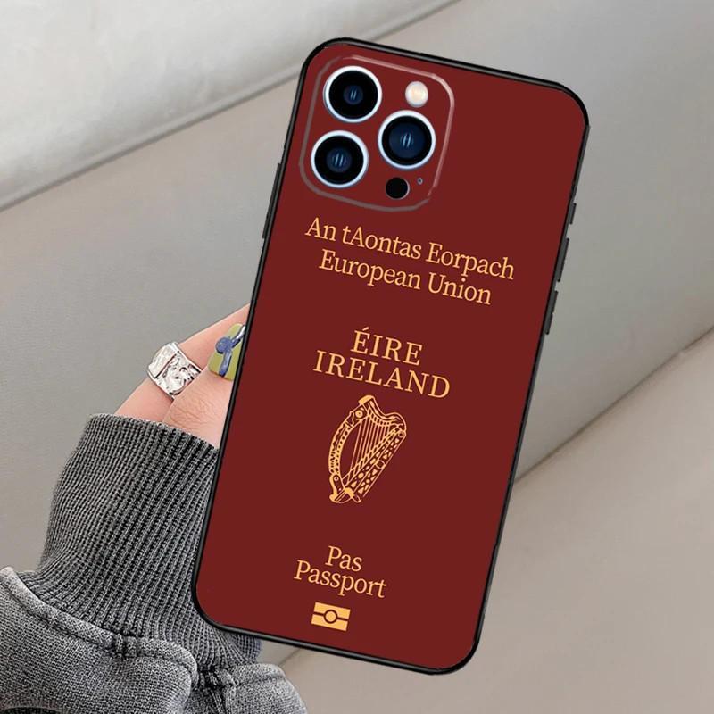 Coque de téléphone passeport premium pour appareils mobiles