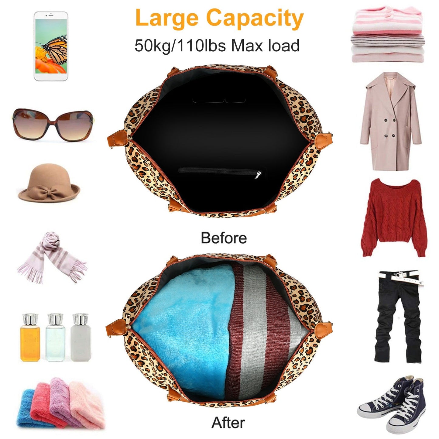 GBruno Women's Premium Duffle Bag