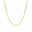14k Yellow Gold Gourmette Chain - 1.5mm