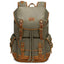 Mochila de Senderismo Vintage Impermeable de Gran Capacidad