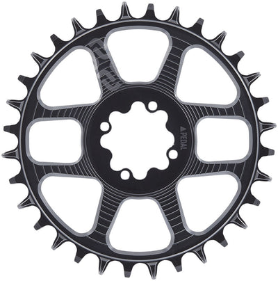 e*thirteen Helix Race 8-Bolt Chainring - 34t Direct Mount Black