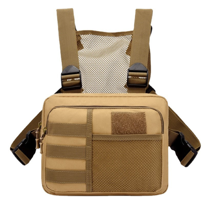 Bolsa de Pecho Táctica Casual para Hombre