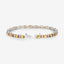 Pulsera de Zafiro Naranja y Diamante de 12.33 Quilates