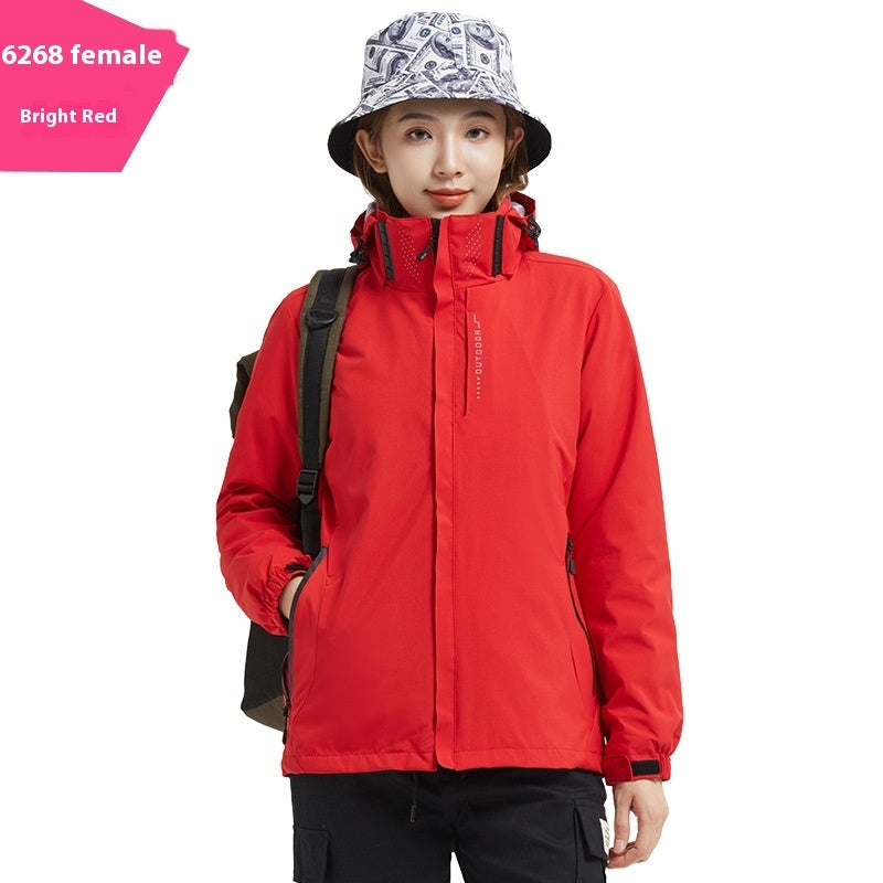 Premium Waterproof Fleece Lined Shell Jacket Set
