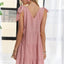 Robe Chic à Encolure en V avec Épaules à Nouer pour Femmes - Polyvalente et Flatteuse