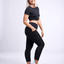 JupiterGear Crop Top à Manches Courtes