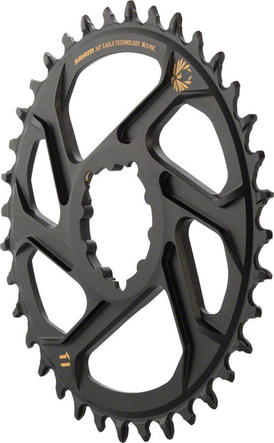 SRAM X-Sync 2 Eagle Direct Mount Chainring 36T Boost Gold Logo