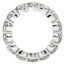 Bague Eternité en Diamant Lab Grown Taille Ronde en Or Blanc 14k