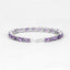 Bracelet en améthyste et grenat rhodolite de 21,84 carats