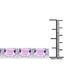 19.19 Carat Genuine Amethyst and Tanzanite Sterling Silver Bracelet
