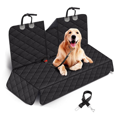 Waterproof Dog Car Seat Cover with Seat Belt for Pets