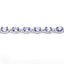 6.00 Carat Genuine Tanzanite .925 Sterling Silver Bracelet